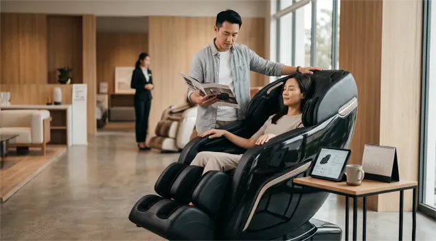 Picture of Ghế Massage So Với Đi Spa: Lựa Chọn Nào Tiết Kiệm Hơn?