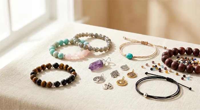 Picture of Common Materials in Healing Jewelry & Their Meanings