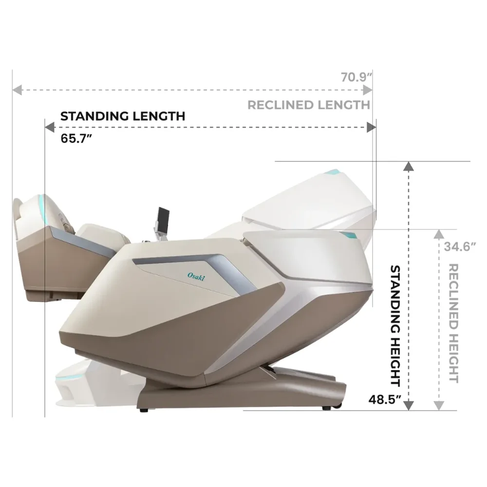 Hình ảnh Ghế Massage Osaki Ai Apex 5D+4D Duo