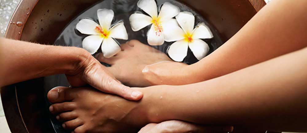 steps for pedicure massage