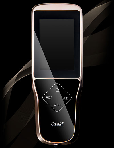 màn hình cảm ứng của ghế Osaki Maestro