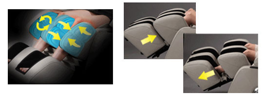 Massage bàn chân của ghế Osaki OS-7075R