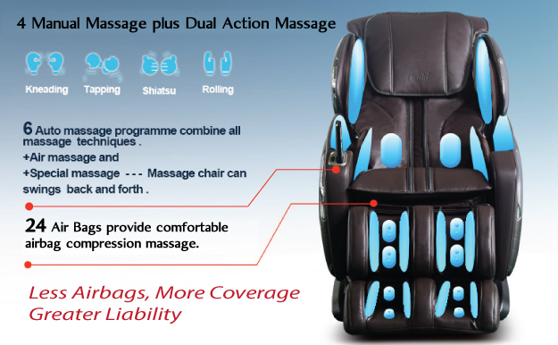 Osaki OS-4000CS massage airbags