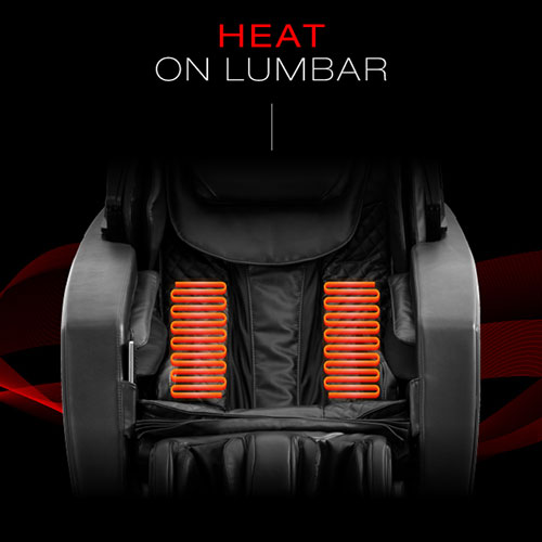 Heat lumbar system of Osaki Ekon massage chair