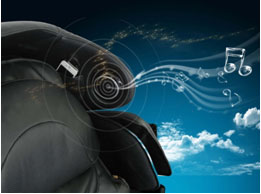 Osaki Pro Cyber MP3 connection