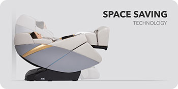 ghế massage Ador 3D Allure được thiết kế tiết kiệm không gian
