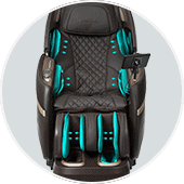 air bags of the AmaMedic Hilux 4D massage chair