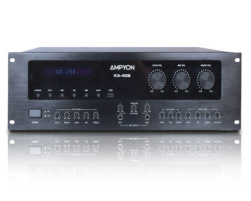 Ampyon KA-402 karaoke mixing amplifier