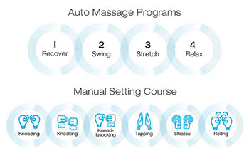 Apex AP-Pomp massage chair auto massage programs
