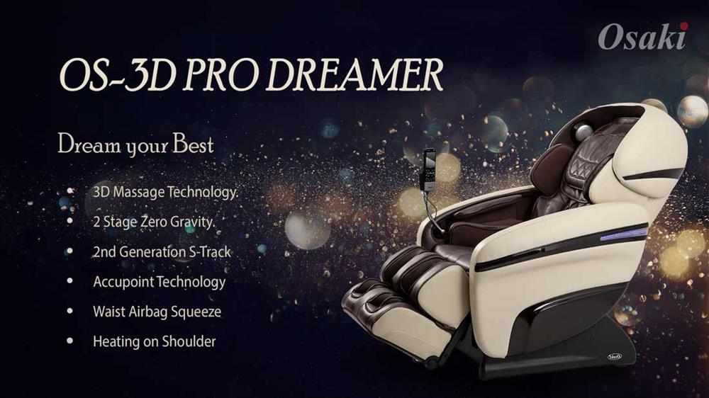 Osaki OS-3D Pro Dreamer Massage Chair