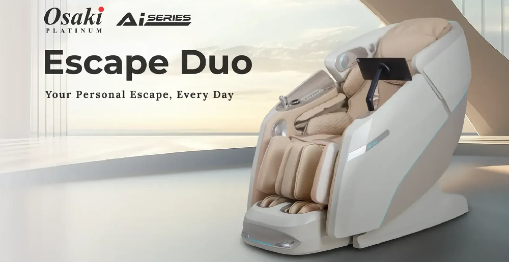 Escape Duo Massage Chair Banner