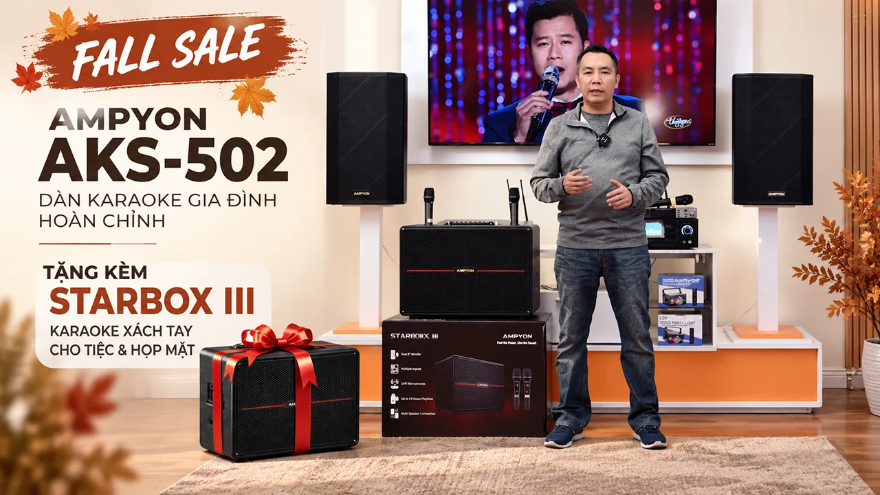 Ảnh xem trước video gói Fall AKS-502 tặng Starbox III
