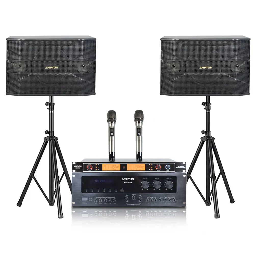 Ampyon Standard AKS-302 Compact Analog Karaoke System