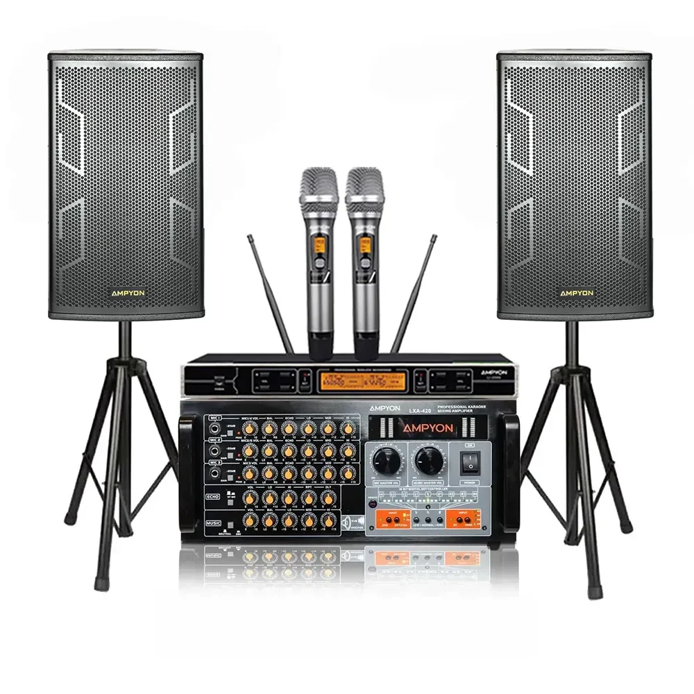 Ampyon Plus AKS-405 Live Sound Analog Karaoke System