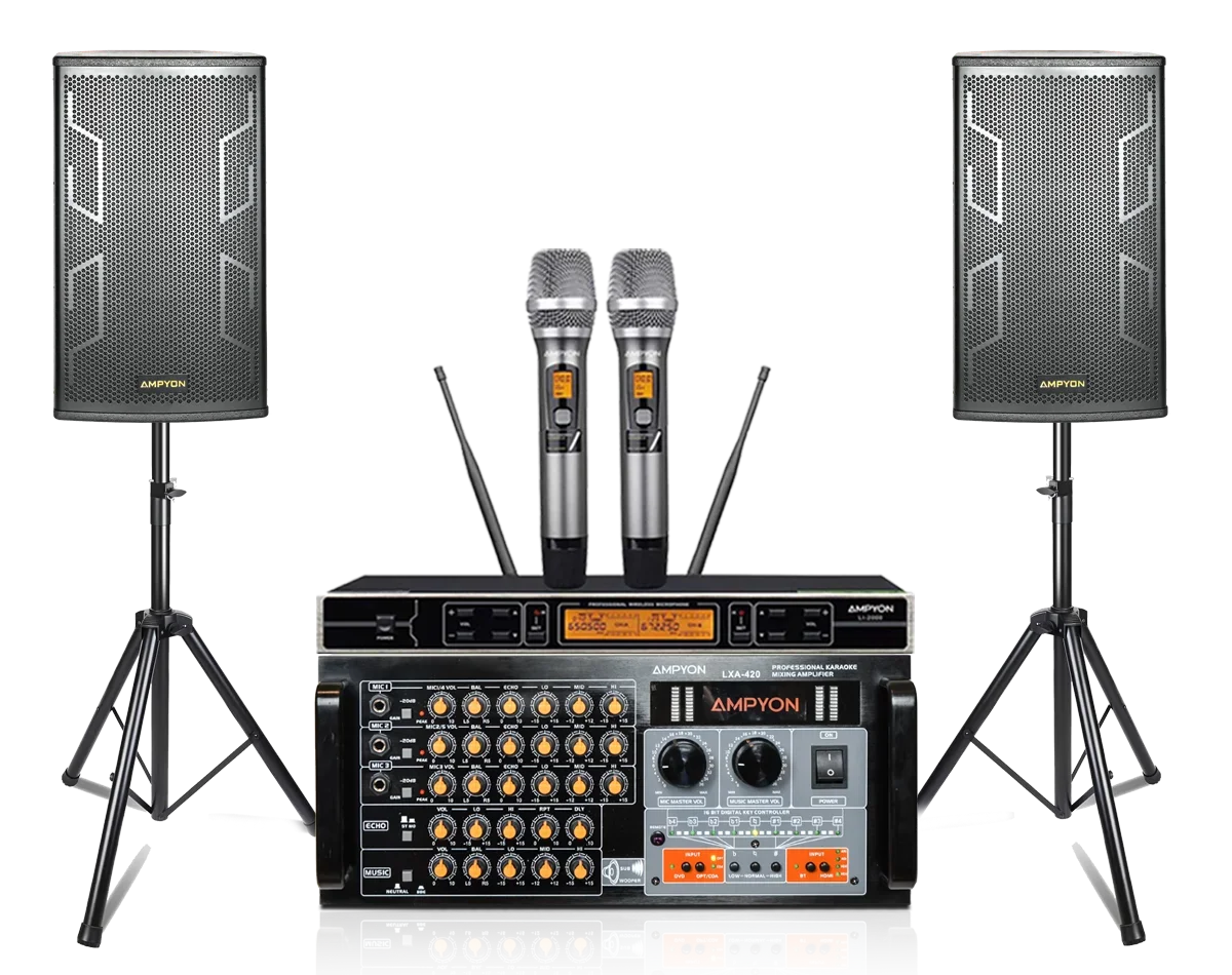 Ampyon Plus AKS-405 Dàn Karaoke Analog Chất Âm Live