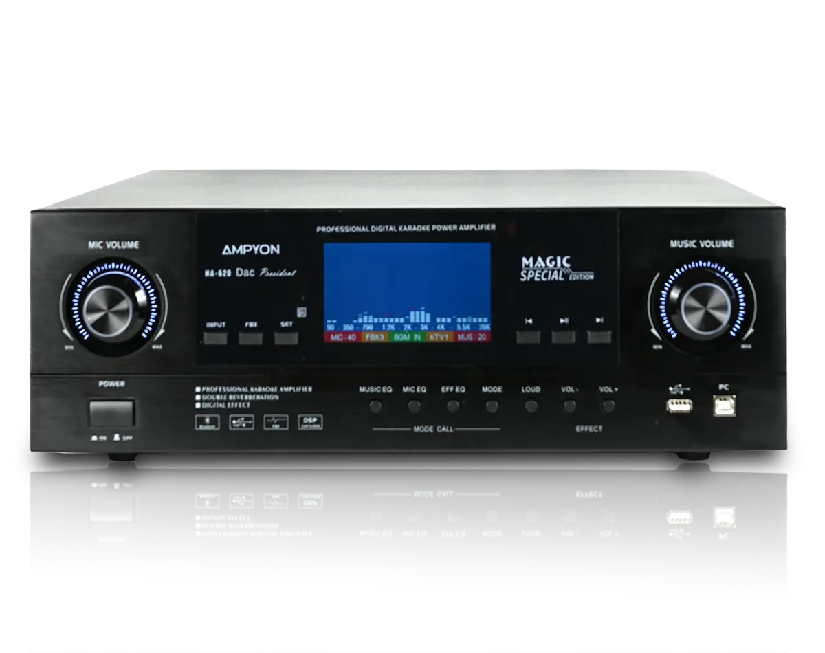 Amply Karaoke Ampyon HA-620 Hybrid Karaoke Mixing Amplifier