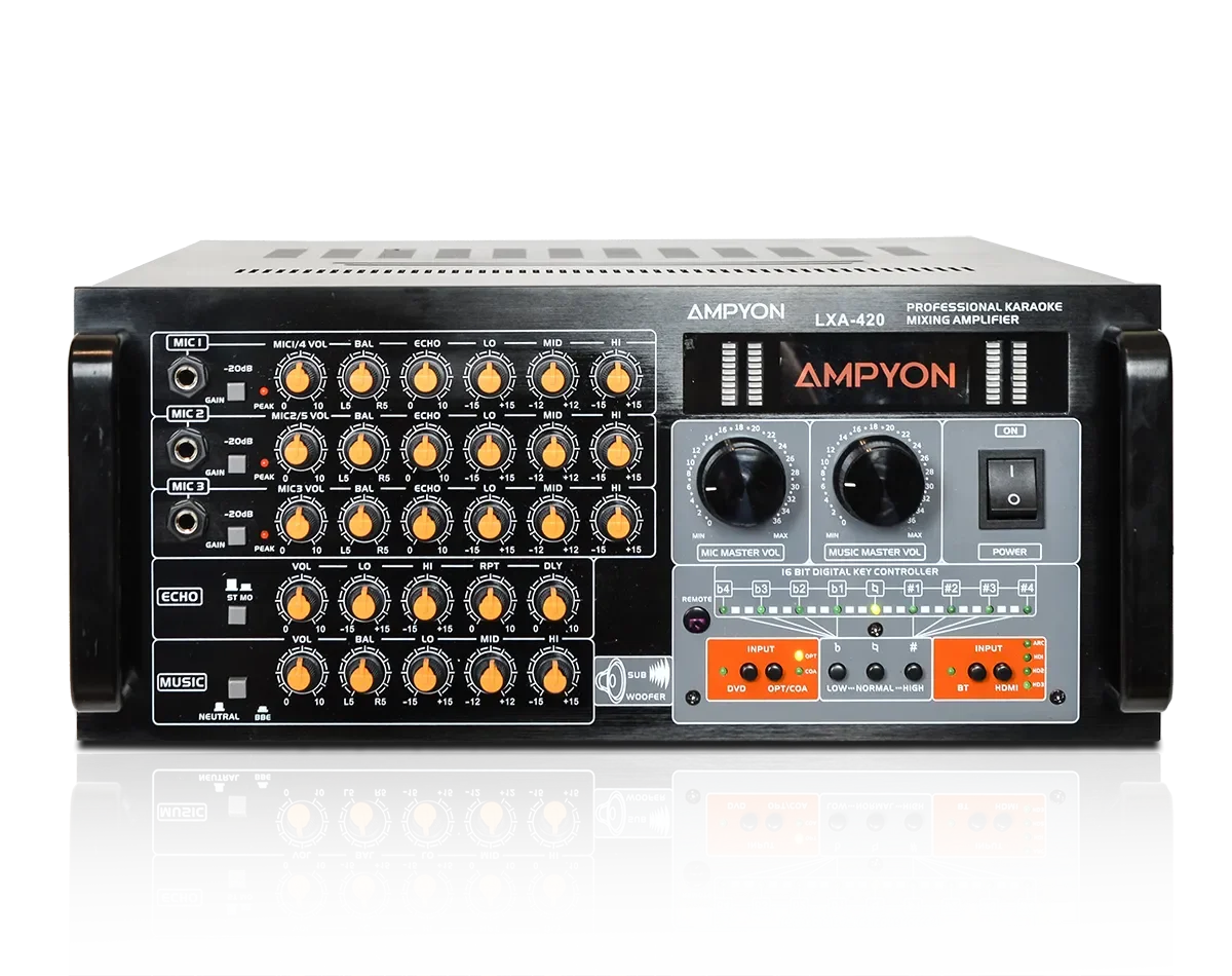 Amply Karaoke Ampyon LXA-420 Mixing Amplifier