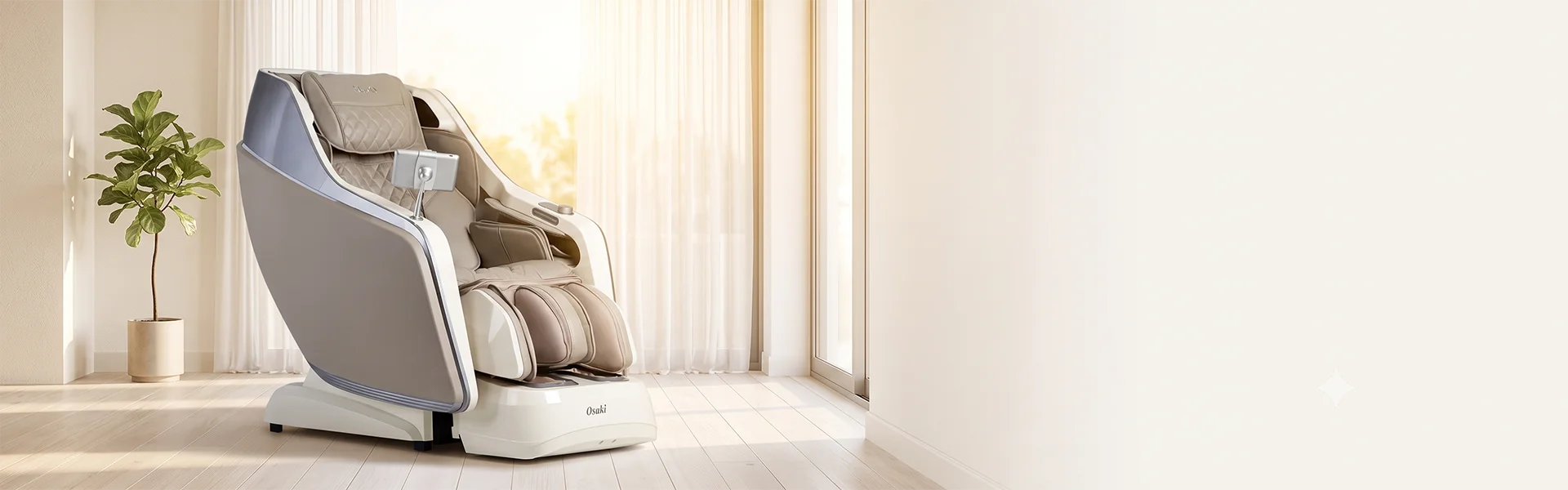 Premium massage chair in a relaxing home setting for Tittac Summer massage chair sale