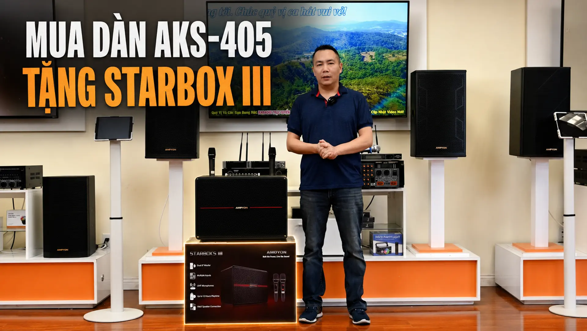 Ảnh xem trước video gói Summer AKS-405 tặng Starbox III