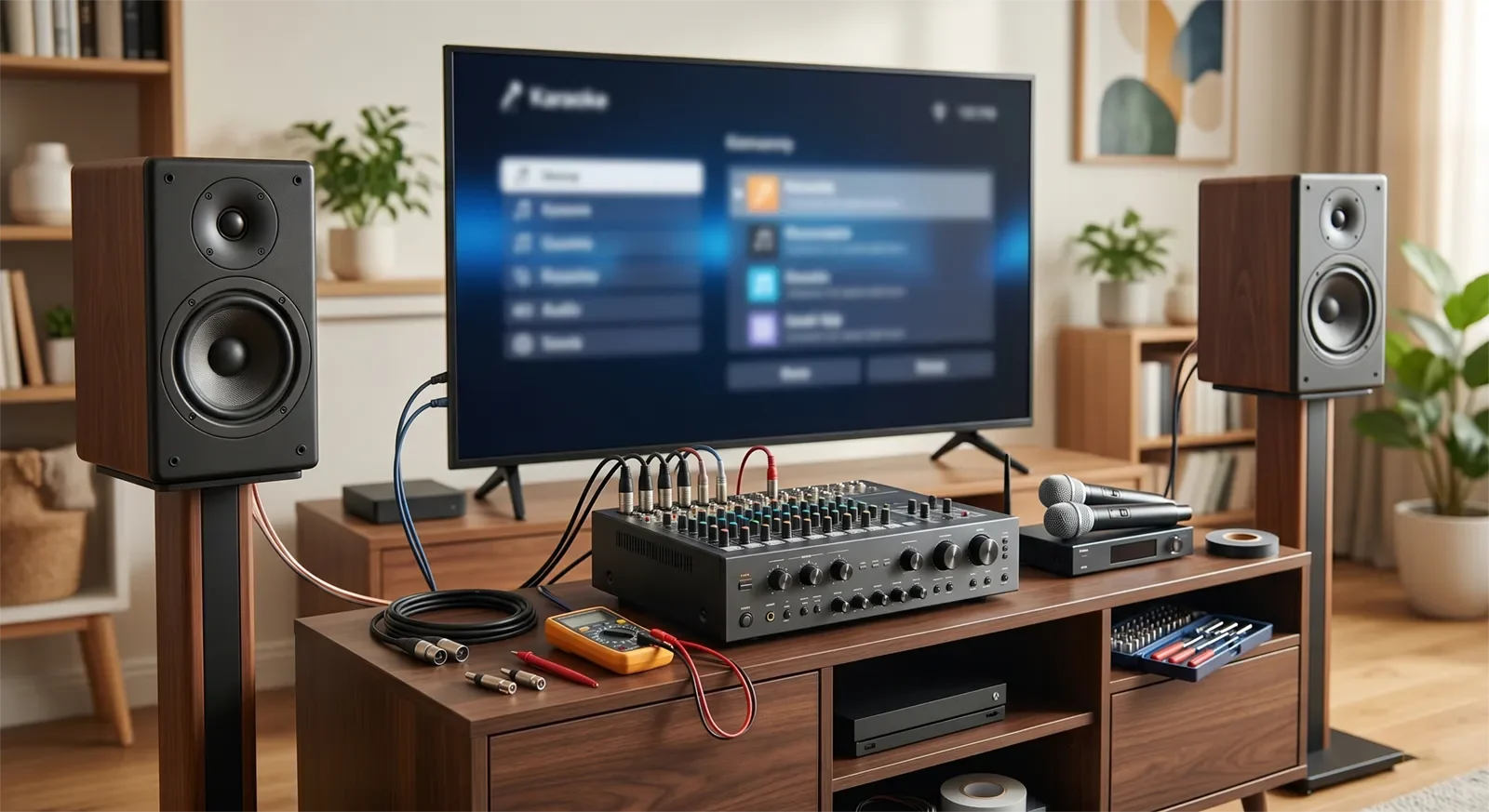 Kiểm tra dàn karaoke gia đình để tìm đúng điểm yếu trước khi nâng cấp thiết bị