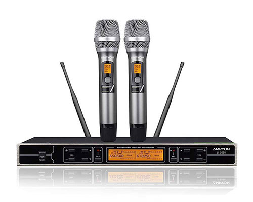 Ampyon LI-2000 karaoke wireless microphone