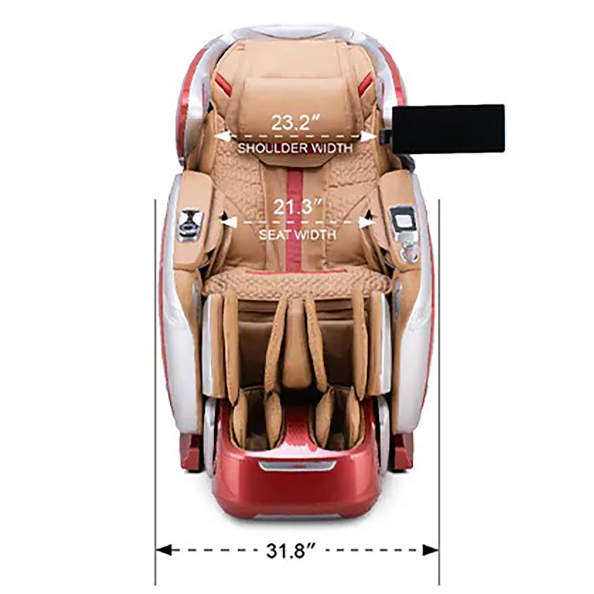 Cozzia Quantum seat width shoulder width and chair width dimensions