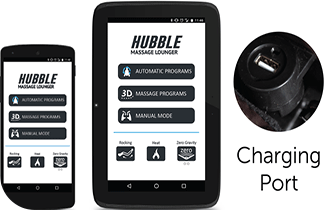 Ứng dụng Android của ghế massage Daiwa Hubble