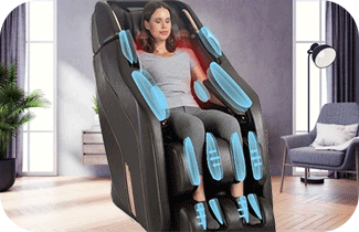 ghế massage Daiwa Pegasus 2 có hệ thống xoa bóp với túi khí nén