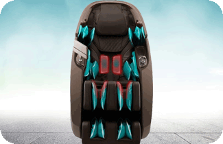 Massage với túi hơi của ghế massage Daiwa Hybrid Supreme