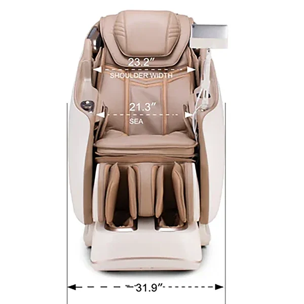 Chiều rộng ghế chiều rộng vai và chiều rộng ngồi của JPMedics Kaze Duo