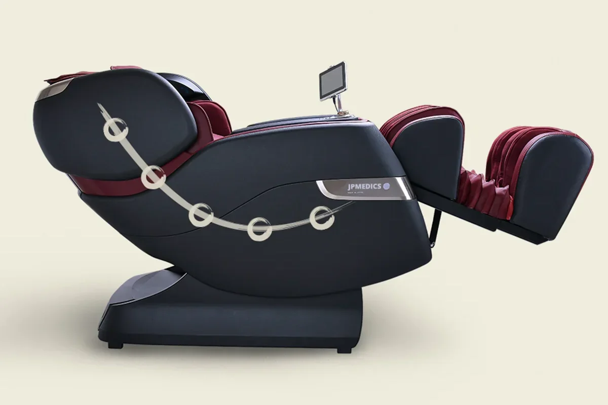 JPMedics Kumo L-track massage technology