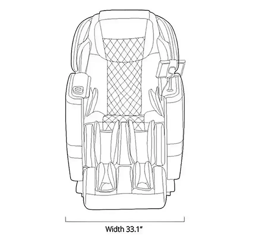 JPMedics Kumo seat width shoulder width and chair width dimensions