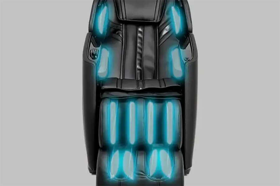 Hệ thống massage ép khí toàn thân 30 túi khí của Ogawa Active XL 3D