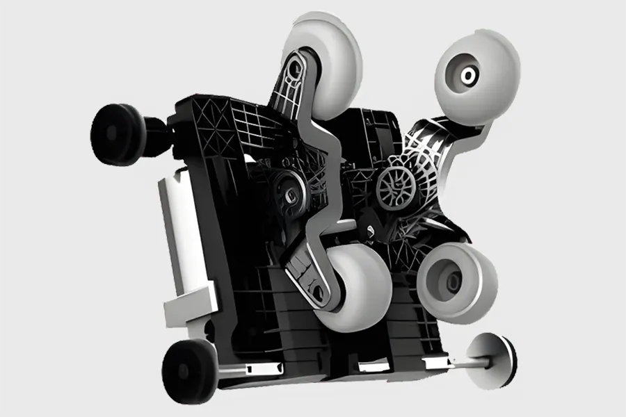 Bộ máy massage 3D Vario Motion của Ogawa Active XL 3D với độ sâu con lăn 3D có thể điều chỉnh