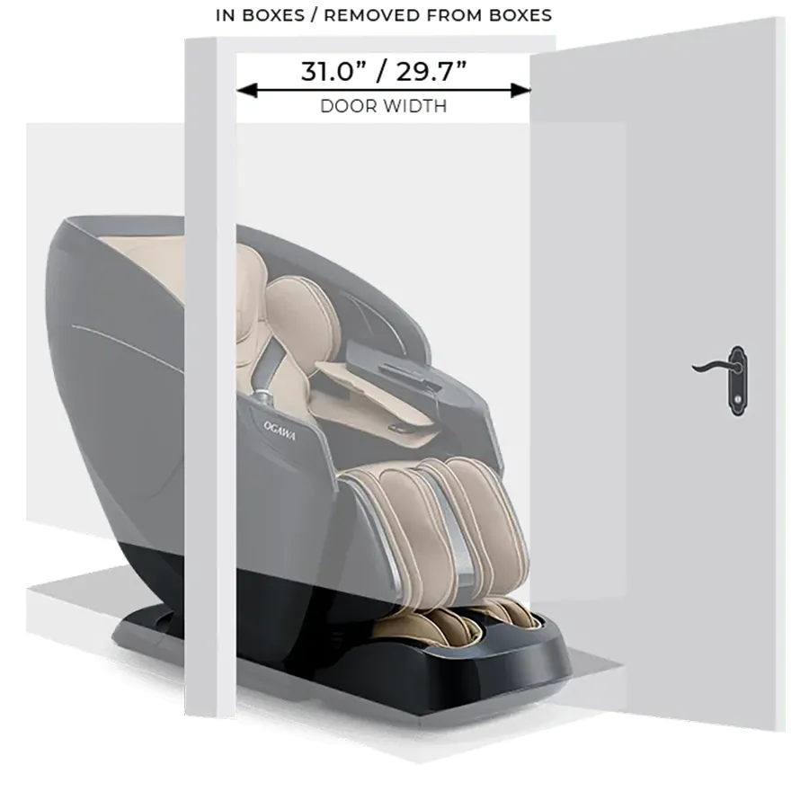 Ogawa Active XL DUO doorway and delivery clearance measuring guide