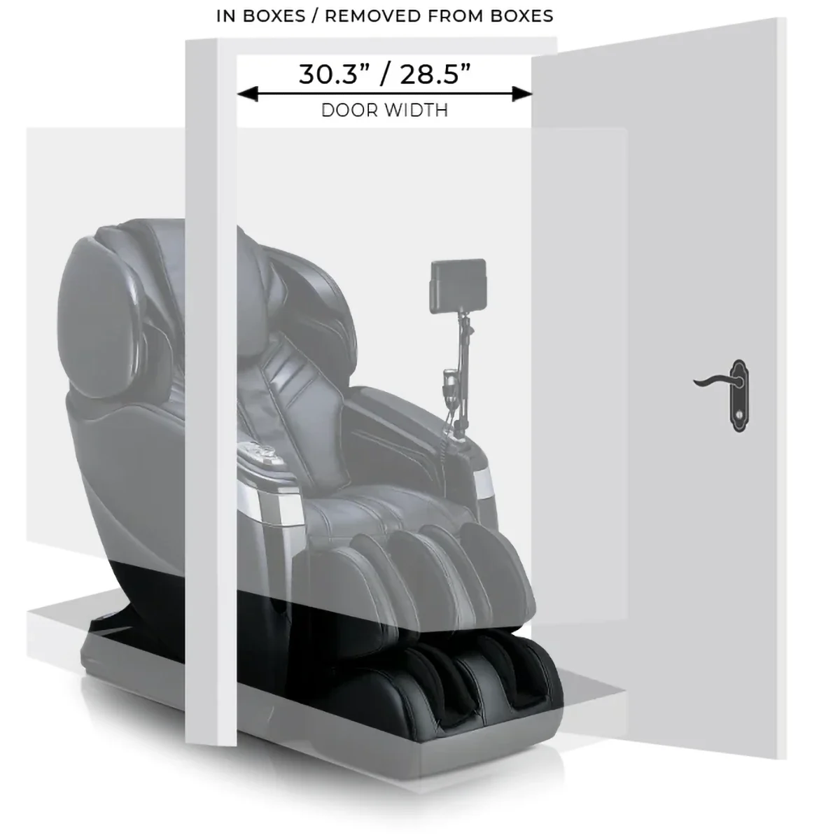 Ogawa Master Drive AI 2.0 massage chair 4 inch wall clearance