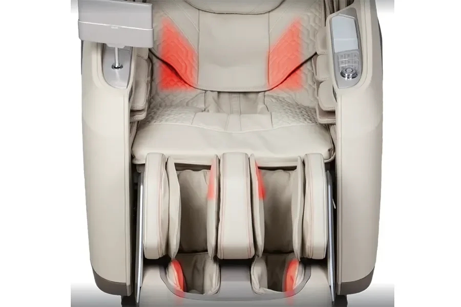 Osaki Apex Duo 62-cell air compression and heating therapy