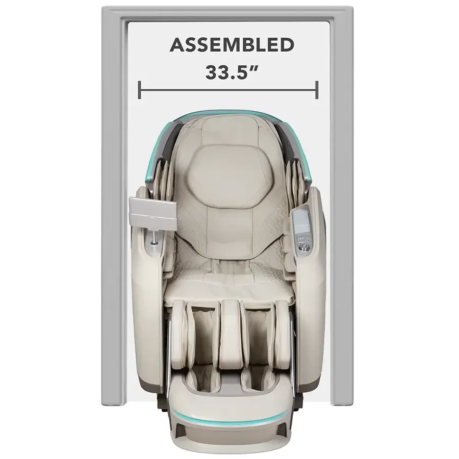 Osaki Apex Duo doorway clearance requirement