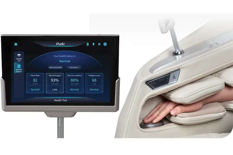 Osaki Apex Duo intelligent health detection system