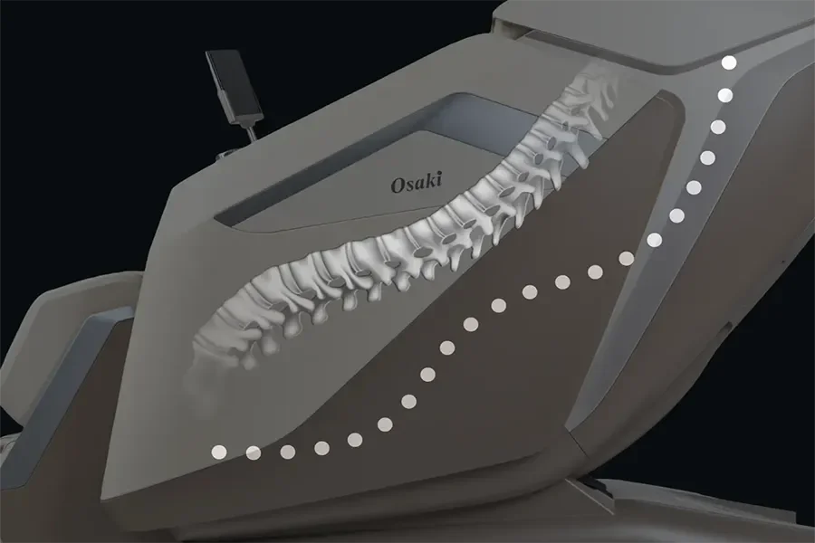 Osaki Apex Duo SL-Track and real-time body scan technology