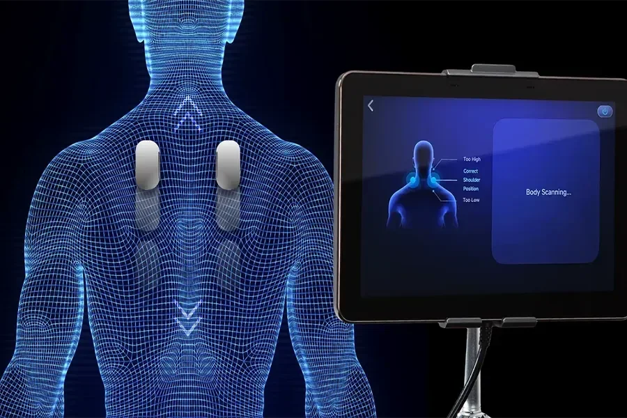 Công nghệ Computer Body Scan của Osaki Bravo Duo Flex