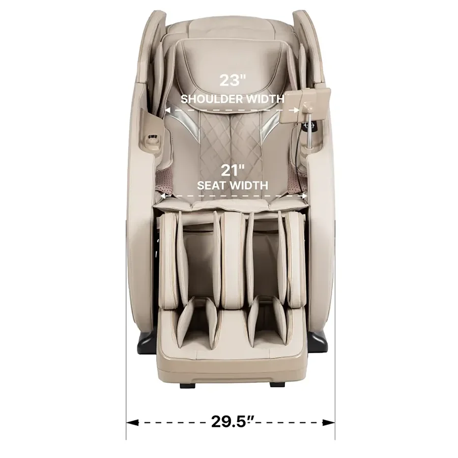 Kích thước chiều rộng ghế ngồi Osaki Champ 2