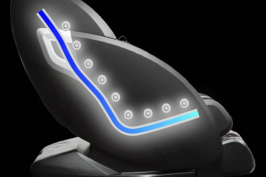 Osaki Otamic LE 53 inch SL-Track and automatic body scan massage coverage