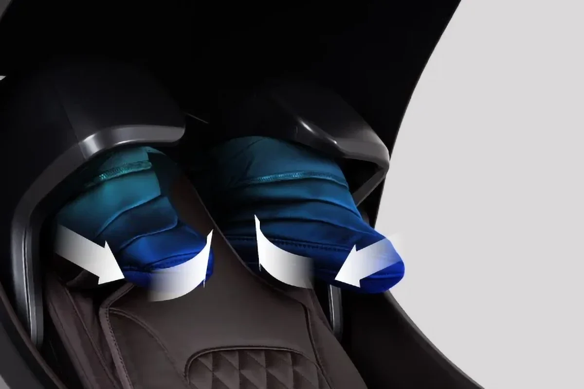 Osaki Platinum AI Xrest shoulder massage system