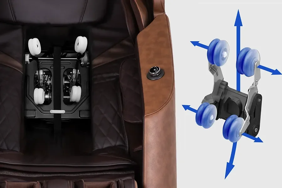 Osaki Ziva 2D massage mechanism