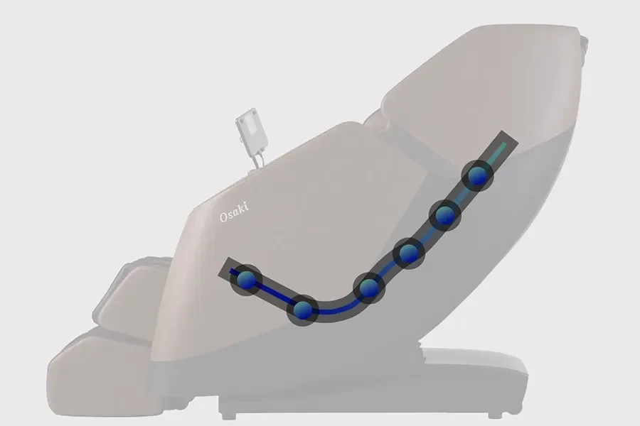 Osaki Ziva SL-Track massage system
