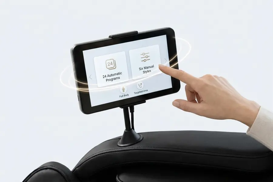 Ghế Massage Titan Pro 3D Liberty - Nhiều lựa chọn chương trình massage