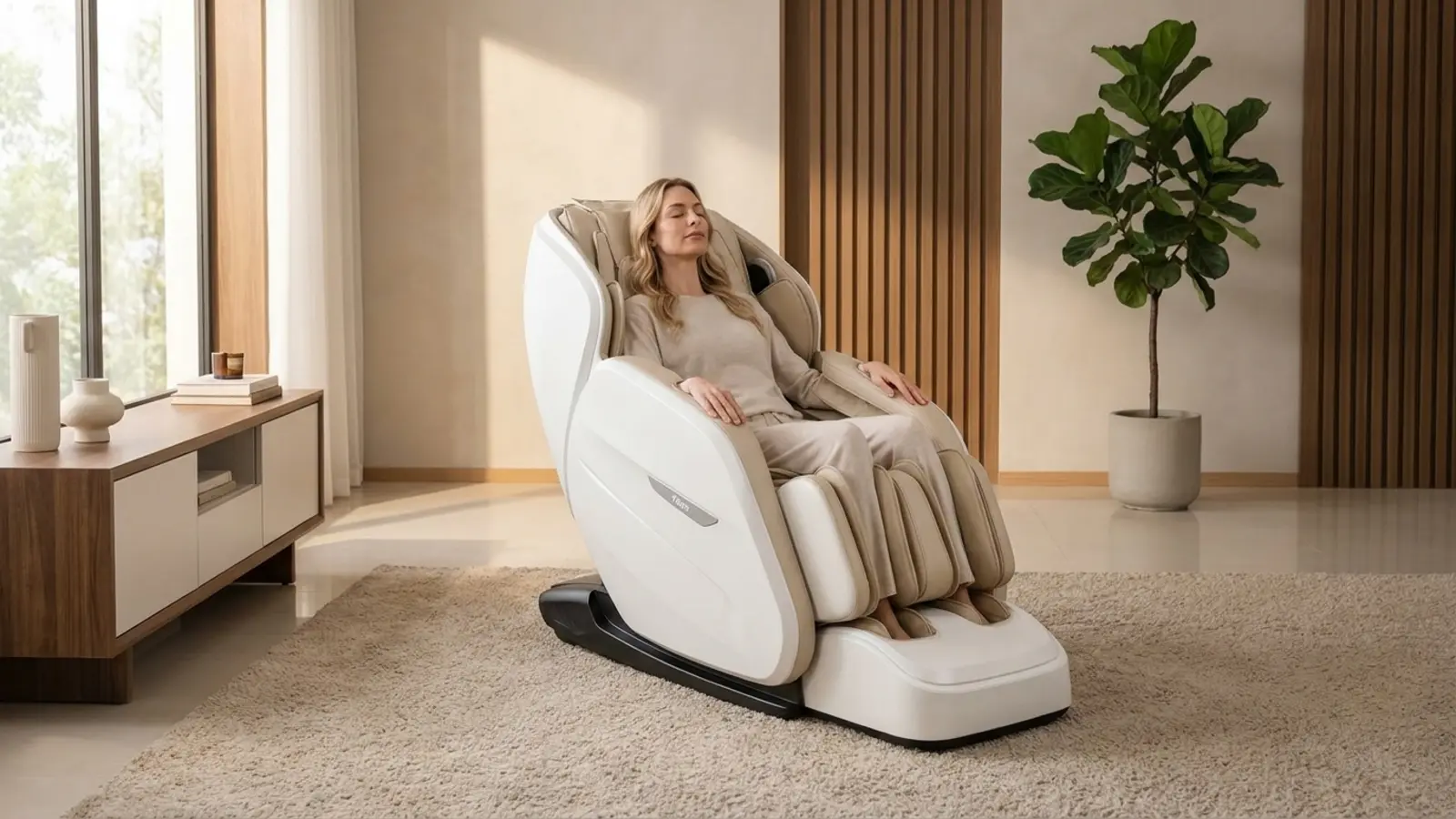 Ghế Massage Titan Pro 3D Nexa trong không gian sống hiện đại