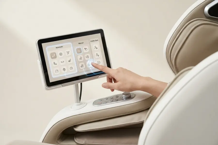 Ghế Massage Titan Pro 3D Nexa - Nhiều lựa chọn massage tự động và thủ công