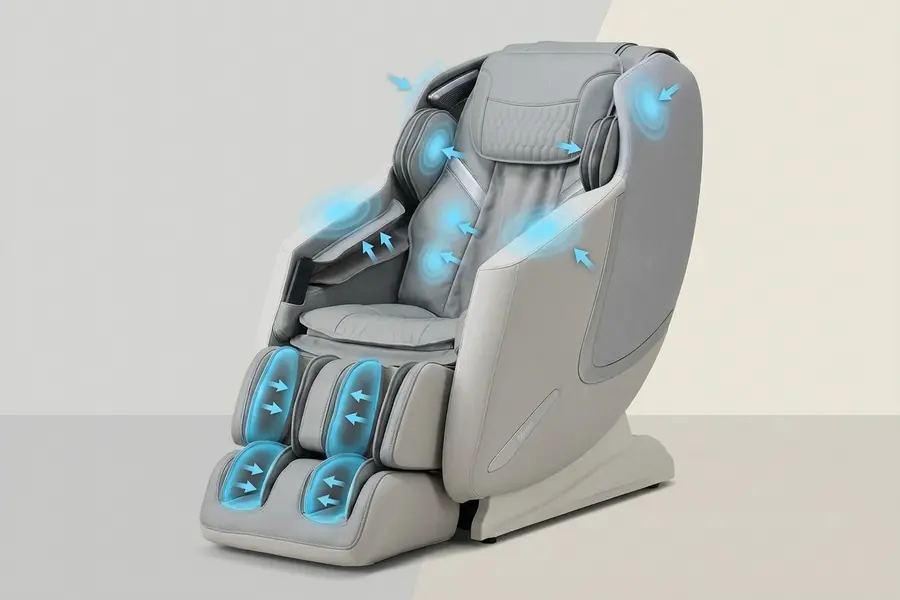 Ghế Massage Titan Pro-3D Prestige LE - Air compression toàn thân